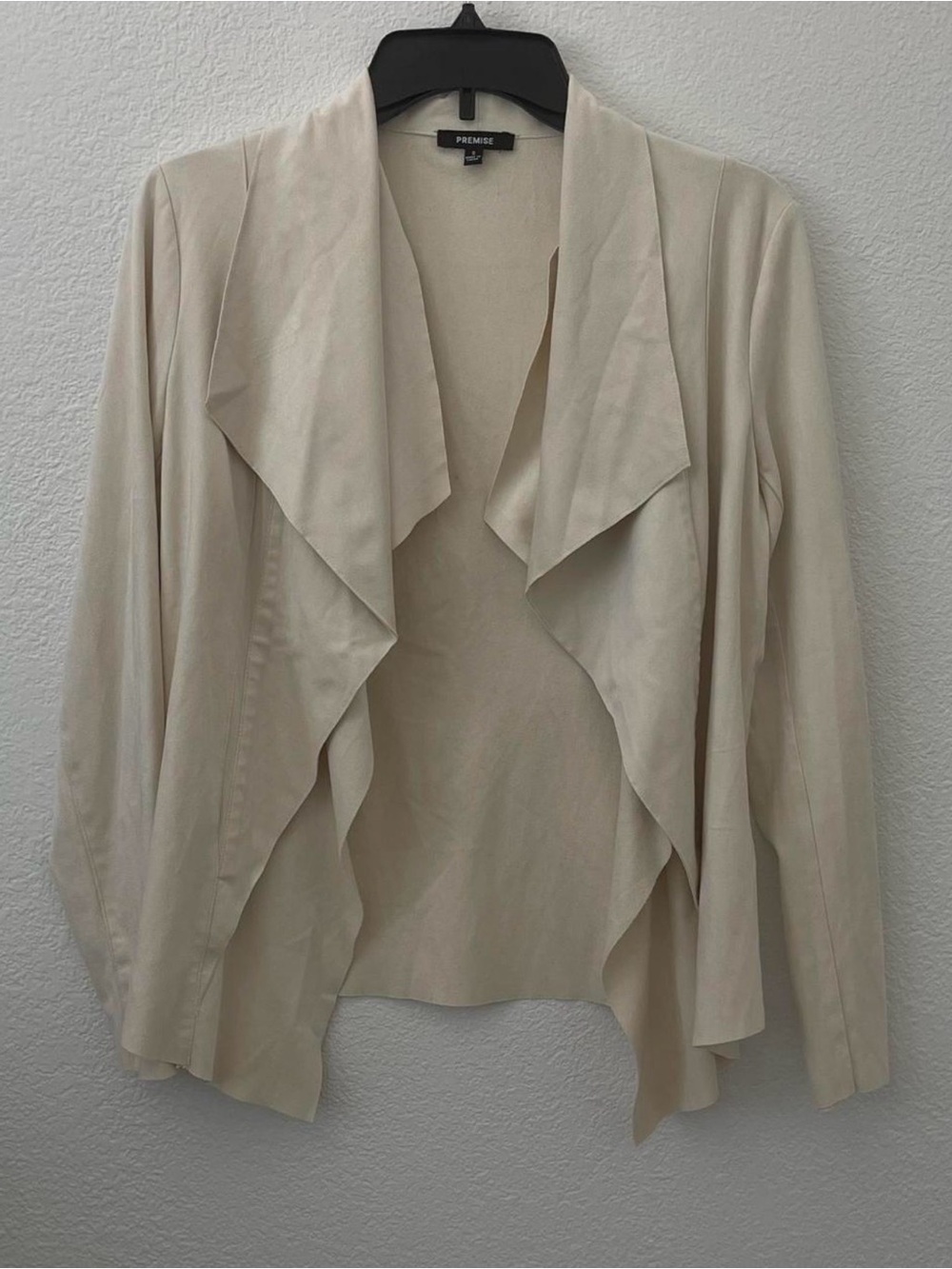 Premise Women's Draped Open Front Jacket